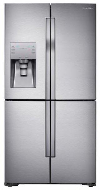 Samsung - 35.75 Inch 22.5 cu. ft French Door Refrigerator in Stainless - RF23J9011SR