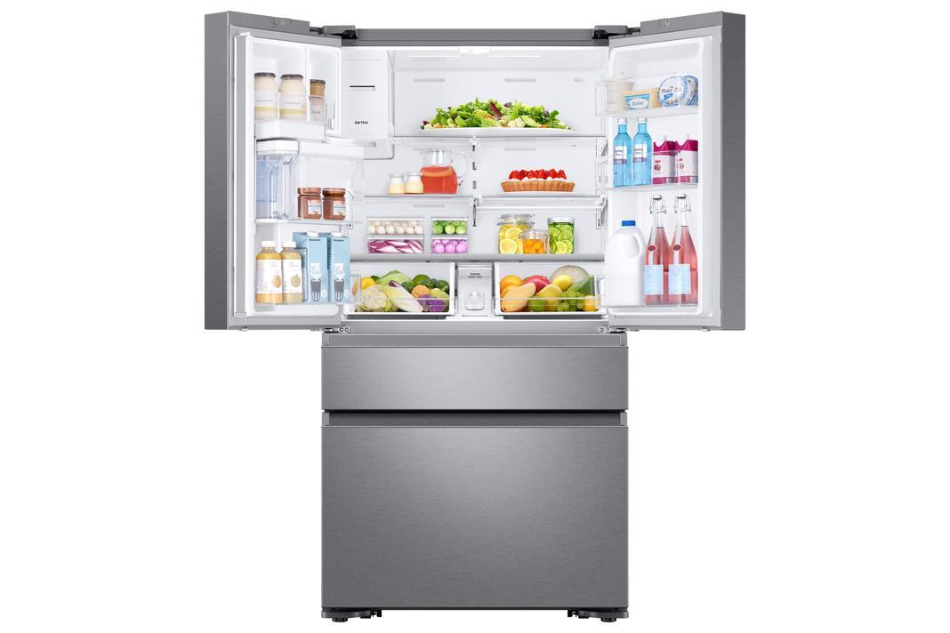 Samsung - 35.8 Inch 22.6 cu. ft French Door Refrigerator in Stainless - RF23M8070SR