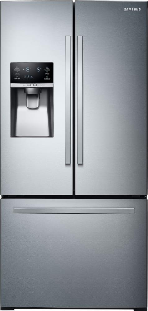 Samsung - 32.8 Inch 25.5 cu. ft French Door Refrigerator in Stainless - RF26J7510SR