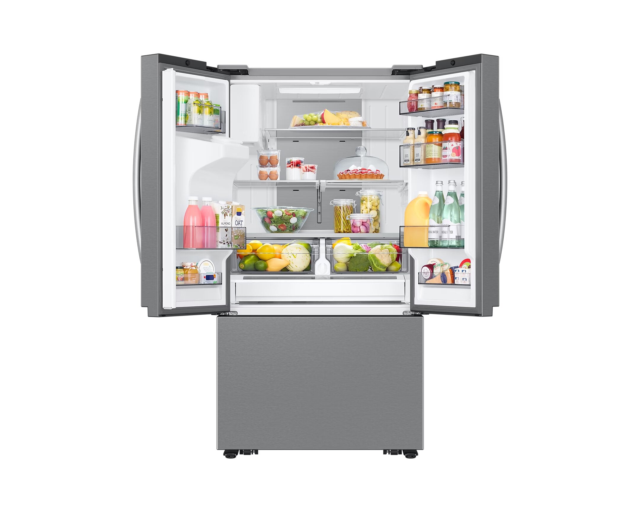 Samsung - 36 Inch 25.5 cu. ft French Door Refrigerator in Stainless - RF27CG5400SRAA
