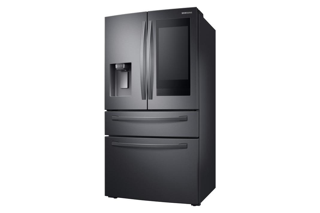 Samsung - 35.8 Inch 27.7 cu. ft French Door Refrigerator in Stainless - RF28R7551SG