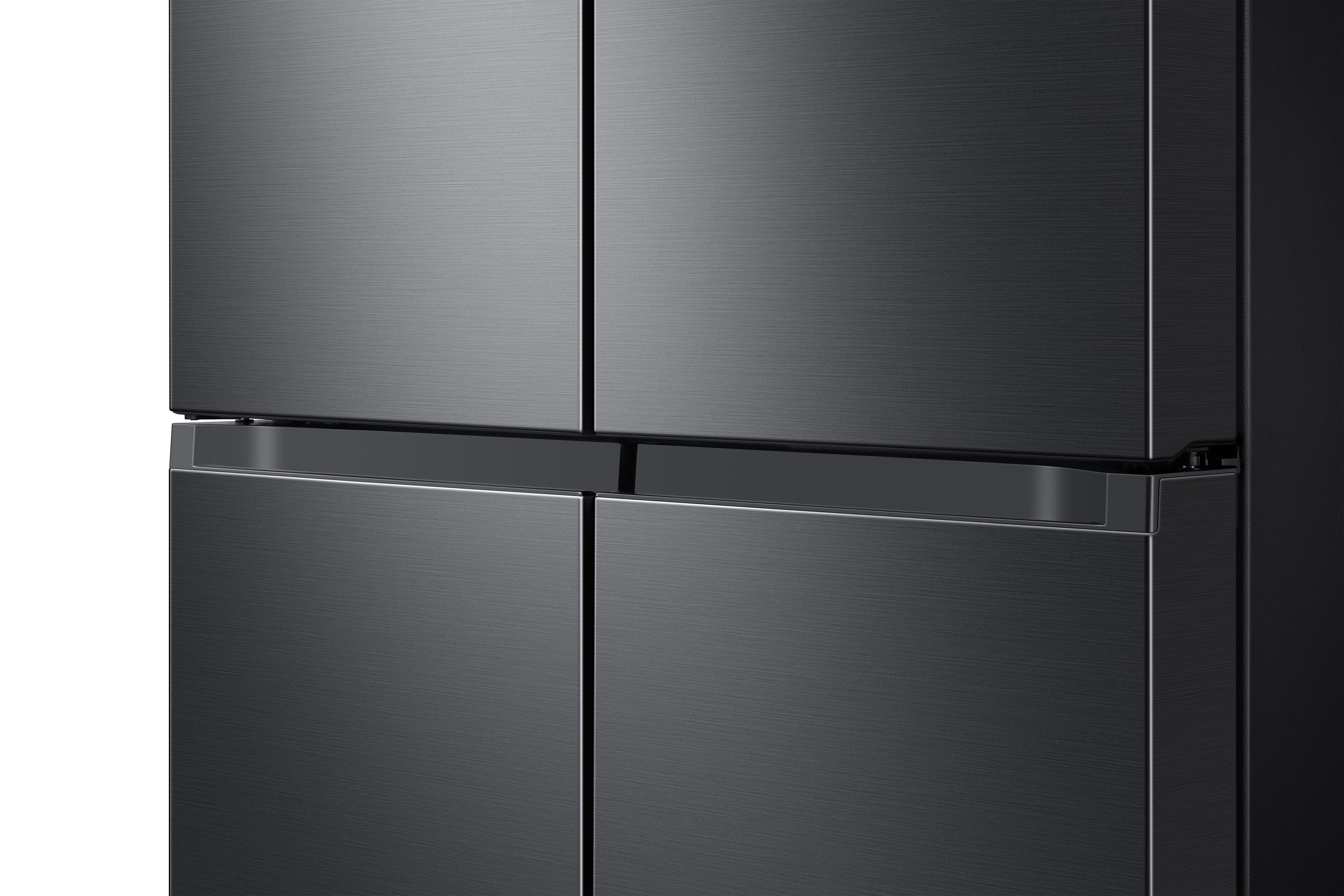Samsung - 35.875 Inch 29 cu. ft 4-Door French Door Refrigerator in Black Stainless - RF29A9671SG
