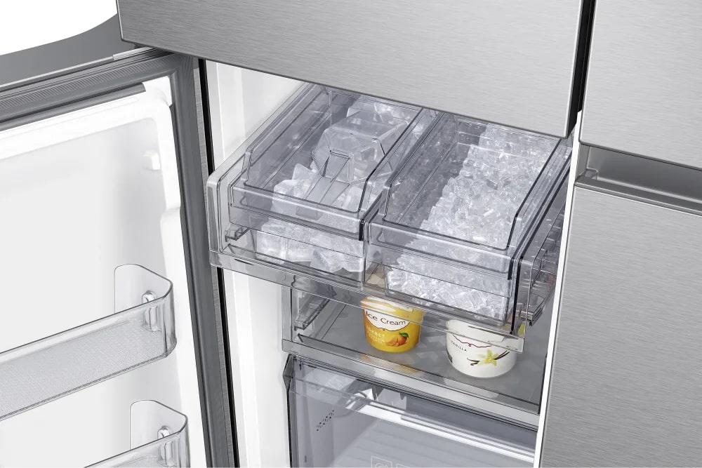Samsung - 35.875 Inch 28.6  cu. ft 4-Door Flex Refrigerator in Stainless - RF29A9771SR