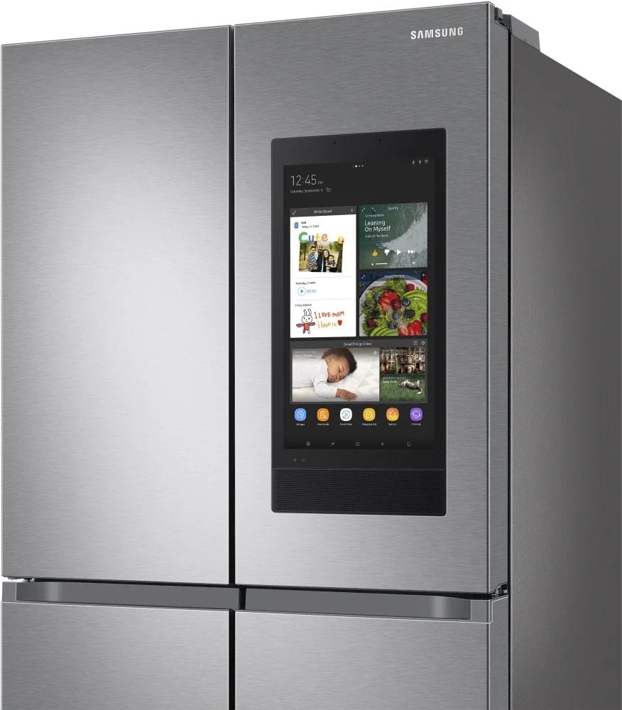 Samsung - 35.875 Inch 28.6  cu. ft 4-Door Flex Refrigerator in Stainless - RF29A9771SR