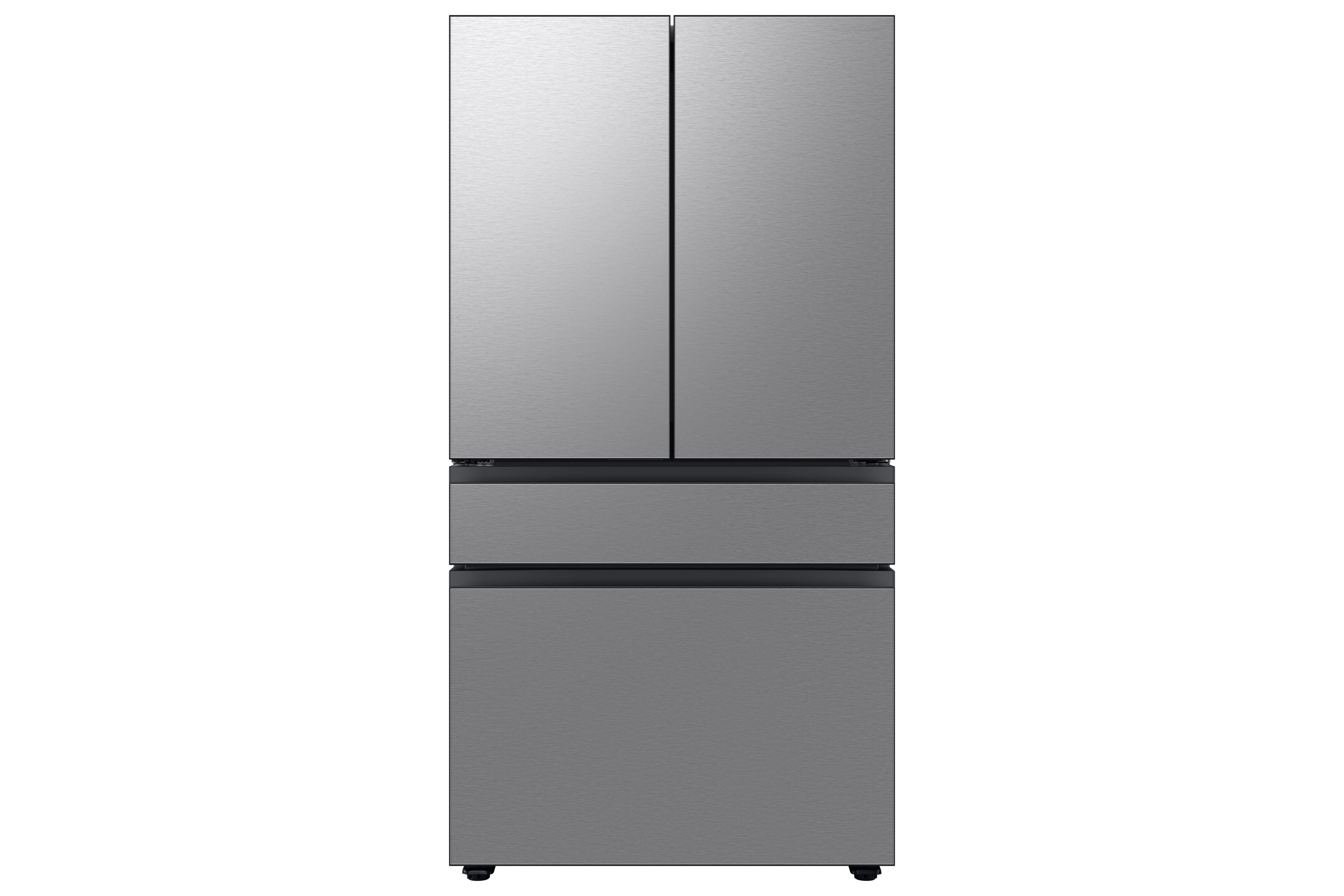 Samsung - Bespoke 35.75 Inch 28.8 cu. ft French Door Refrigerator in Stainless - RF29BB8600QLAA
