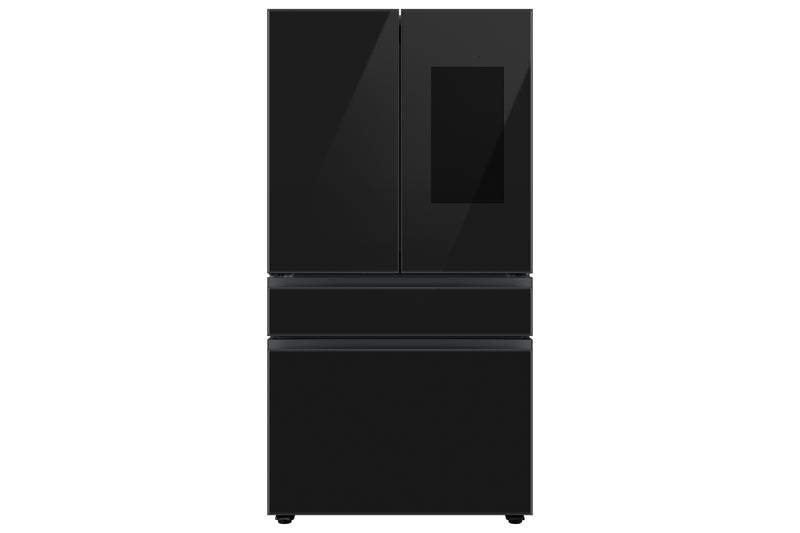 Samsung - Bespoke 35.8 Inch 28.6 cu. ft French Door Refrigerator in Black Stainless - RF29BB8900ACAC