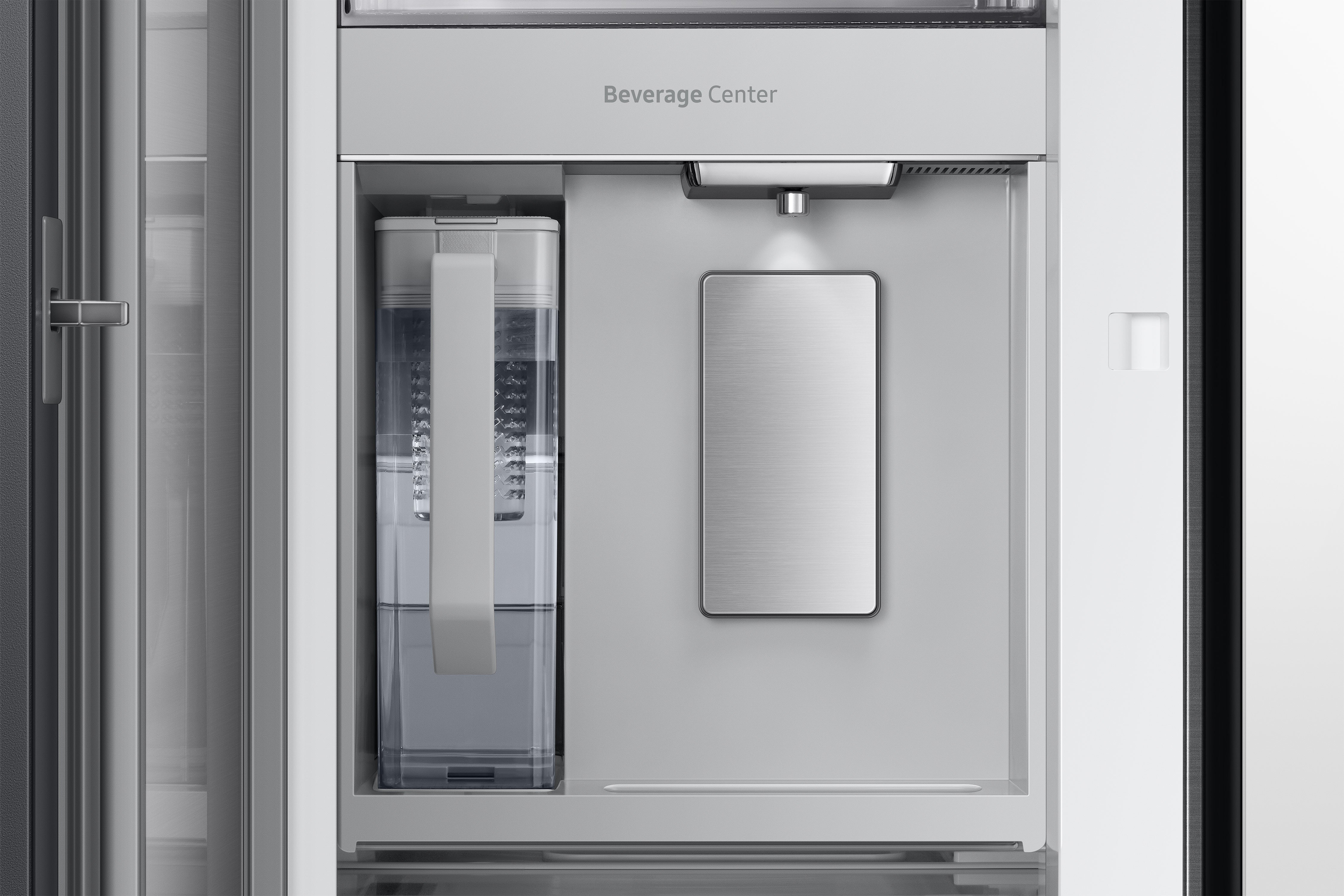 Samsung - Bespoke 35.8 Inch 30.1 cu. ft French Door Refrigerator in Panel Ready - RF30BB6600APAA