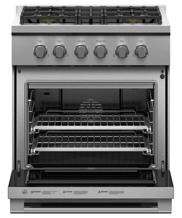 Fisher Paykel - 4.6 cu. ft  Gas Range in Stainless - RGV3-304-L