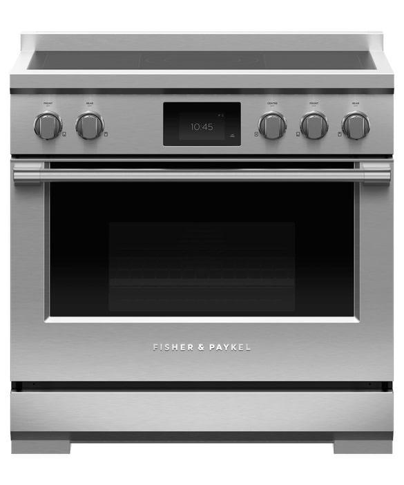 Fisher Paykel - 4.8 cu. ft  Induction Range in Stainless - RIV3-365