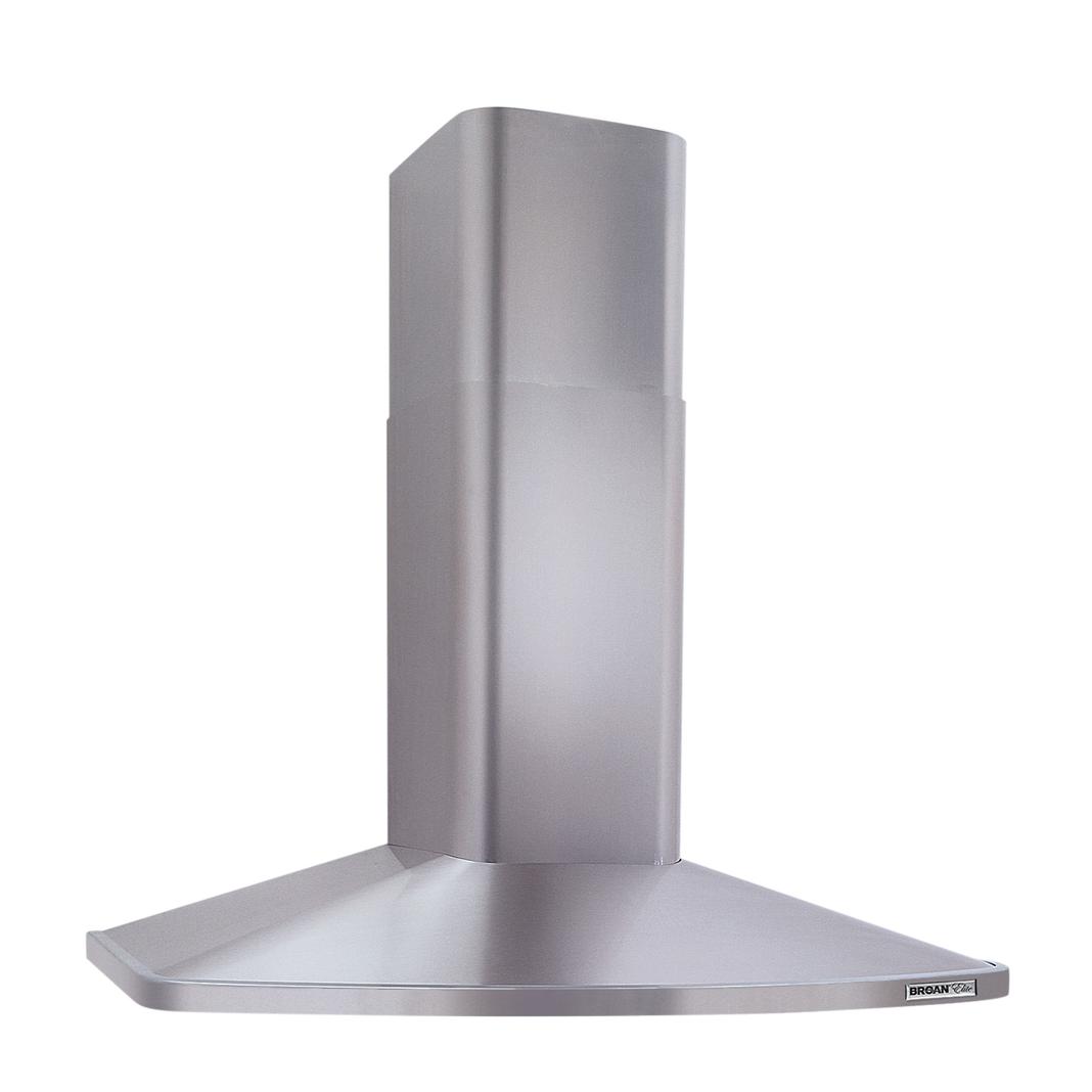 Broan - 30 Inch 370 CFM Wall Mount and Chimney Range Vent in Stainless - RM523004