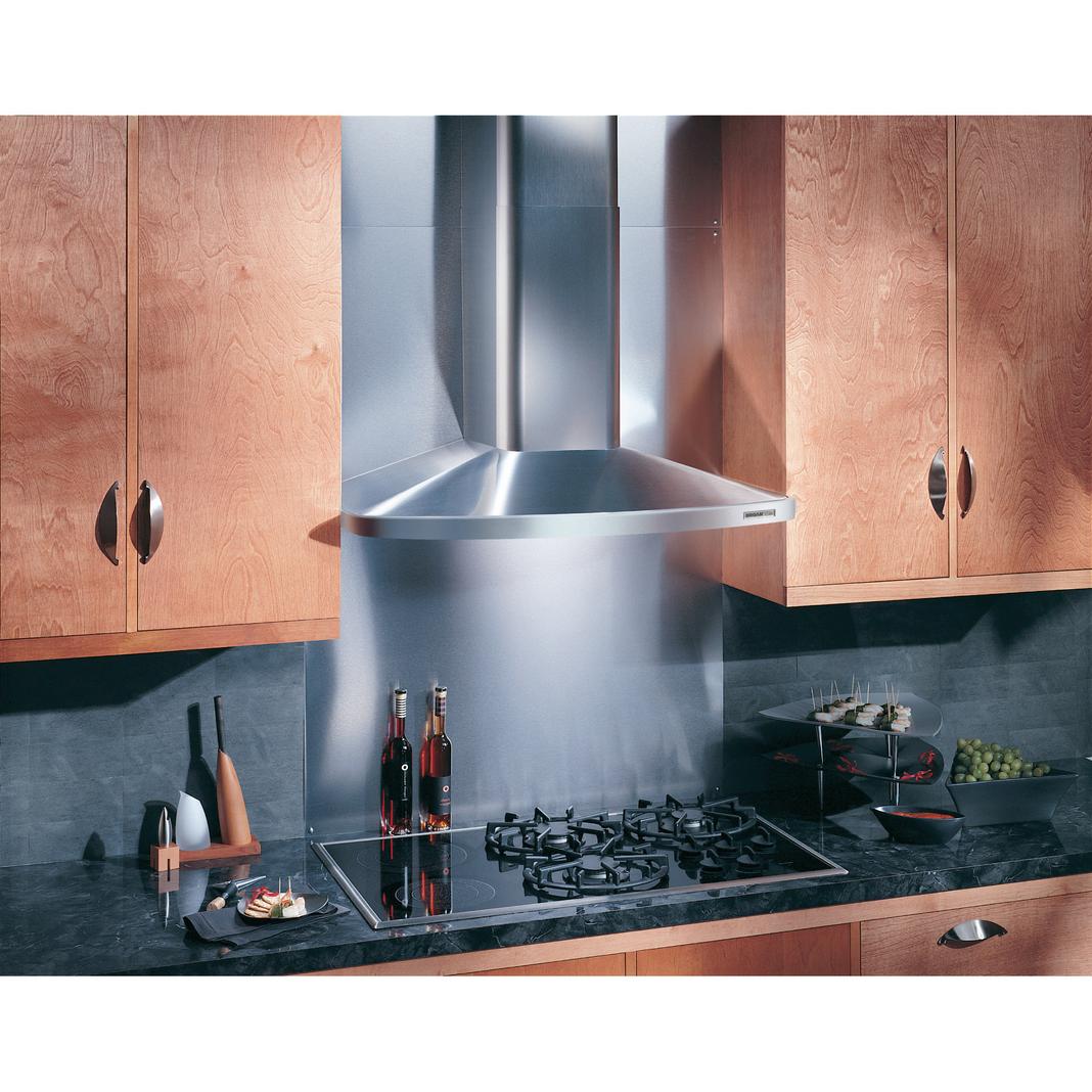 Broan - 30 Inch 370 CFM Wall Mount and Chimney Range Vent in Stainless - RM523004