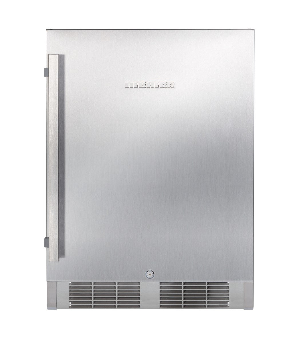Liebherr - 23.5625 Inch 3.7 cu. ft Outdoor Beverage Refrigerator in Stainless - RO510