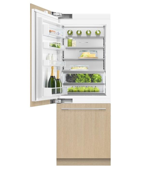 Fisher Paykel - 29.75 Inch 15.9 cu. ft Built In / Integrated Bottom Mount Refrigerator in Panel Ready - RS3084WLU1