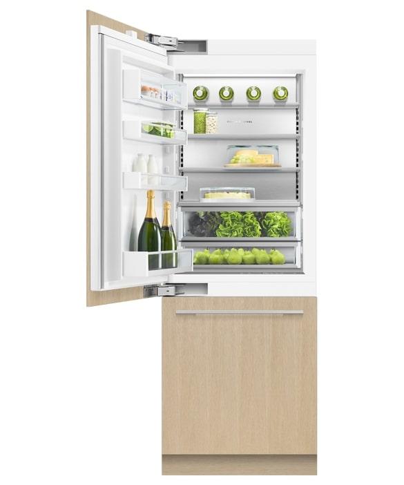 Fisher Paykel - 29.75 Inch 15.9 cu. ft Built In / Integrated Bottom Mount Refrigerator in Panel Ready - RS3084WLUK1