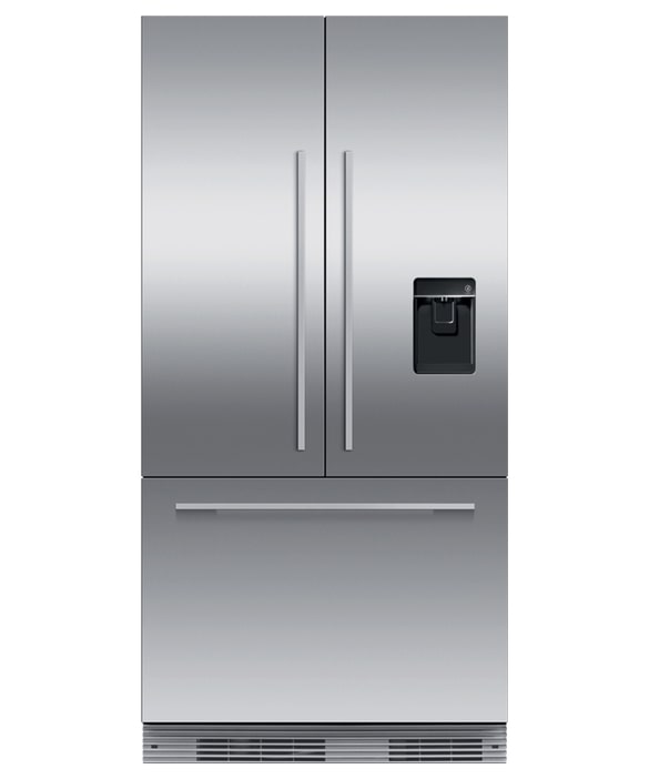 Fisher Paykel - 35.65625 Inch 16.8 cu. ft Built In / Integrated French Door Refrigerator in Panel Ready - RS36A72U1 N