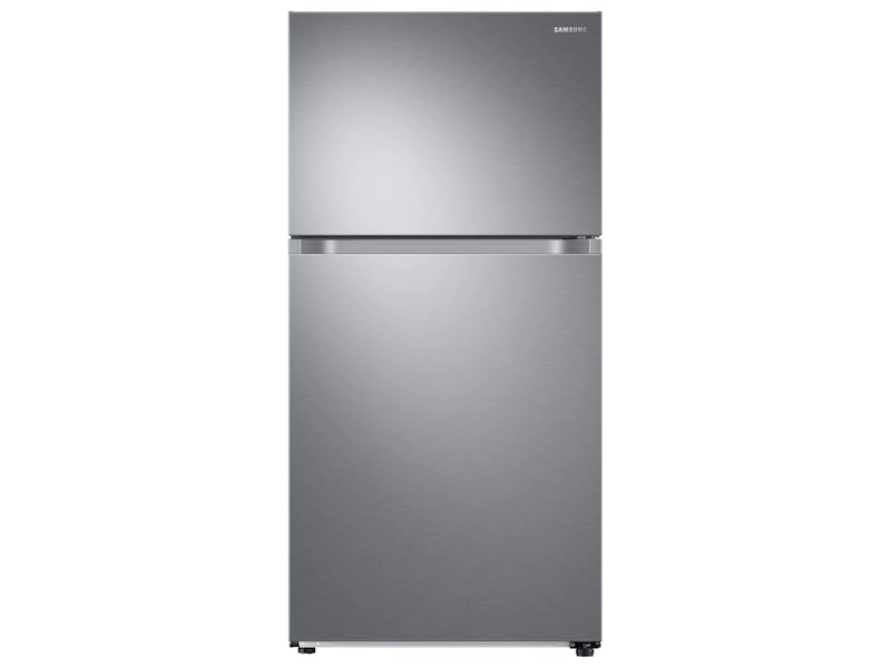 Samsung - 32.875 Inch 21.2 cu. ft Top Mount Refrigerator in Stainless - RT21M6213SR