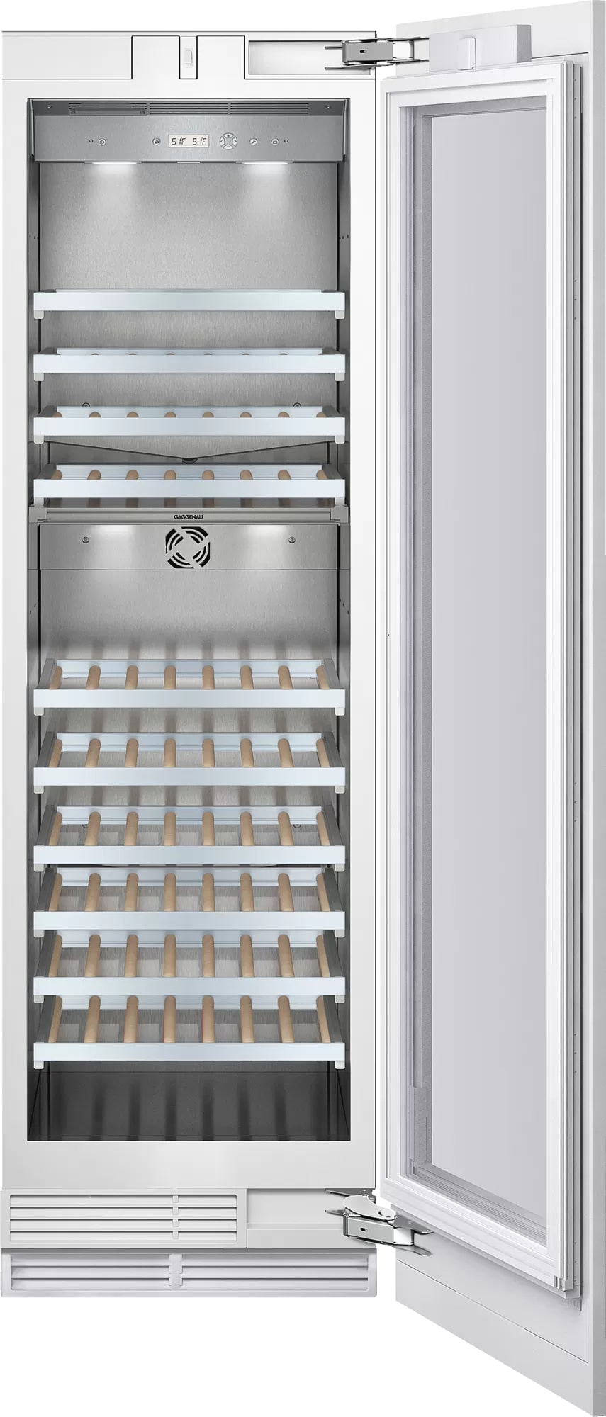 Gaggenau - 23.75 Inch 13.9 cu. ft Built In / Integrated Wine Fridge Refrigerator in Panel Ready - RW464761