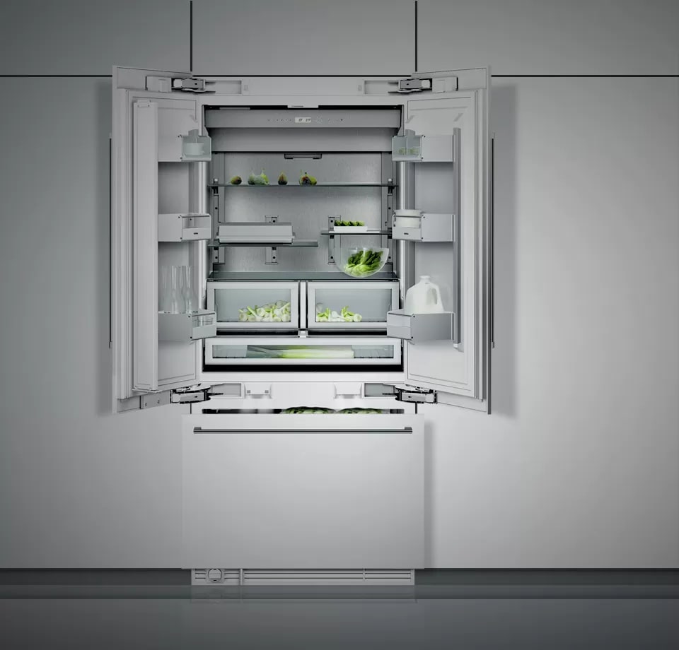 Gaggenau - 35.75 Inch 20 cu. ft Built In / Integrated Bottom Mount Refrigerator in Panel Ready - RY492701