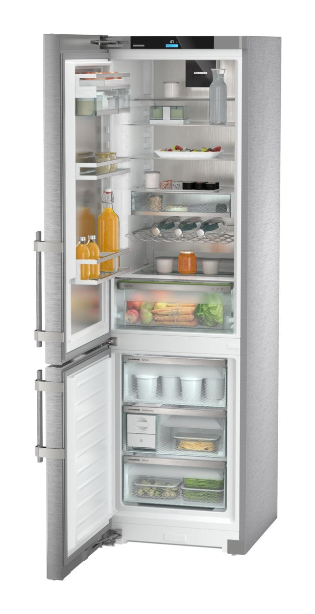 Liebherr - 23.5 Inch 12.8 cu. ft Bottom Mount Refrigerator in Stainless - SC5781