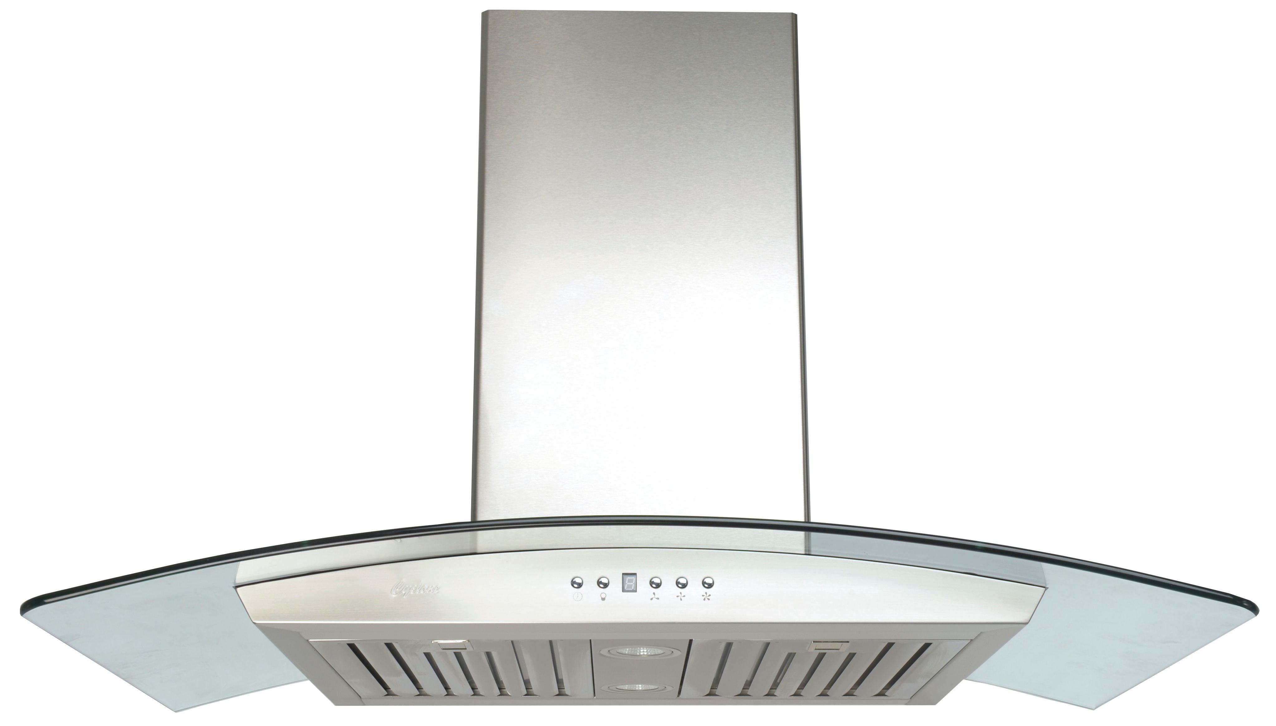 Cyclone - 29.5 Inch 550 CFM Wall Mount and Chimney Range Vent in Stainless - SCB50130
