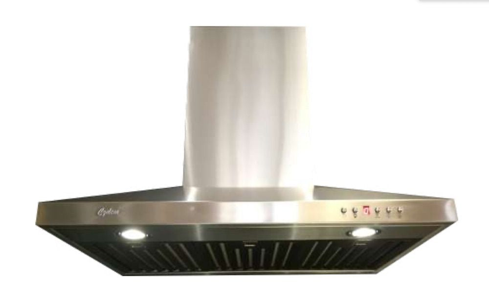 Cyclone - 29.75 Inch 550 CFM Wall Mount and Chimney Range Vent in Stainless - SCB51630