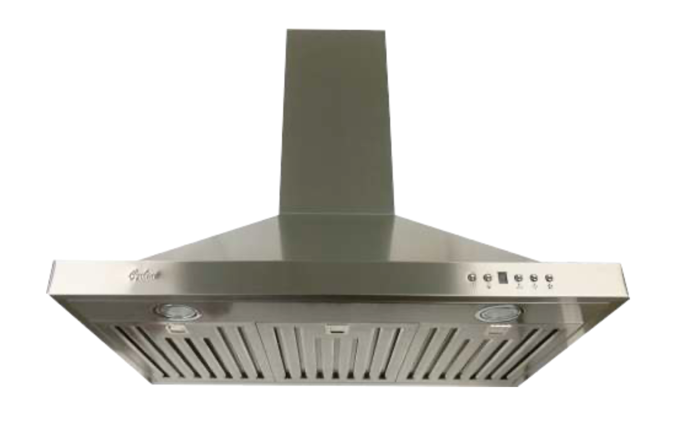 Cyclone - 23.5 Inch 300 CFM Wall Mount and Chimney Range Vent in Stainless - SCB51924