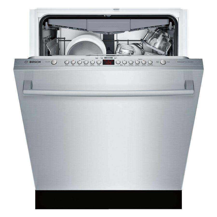 Bosch - 44 dBA Built In Dishwasher in Stainless - SGX68U55UC