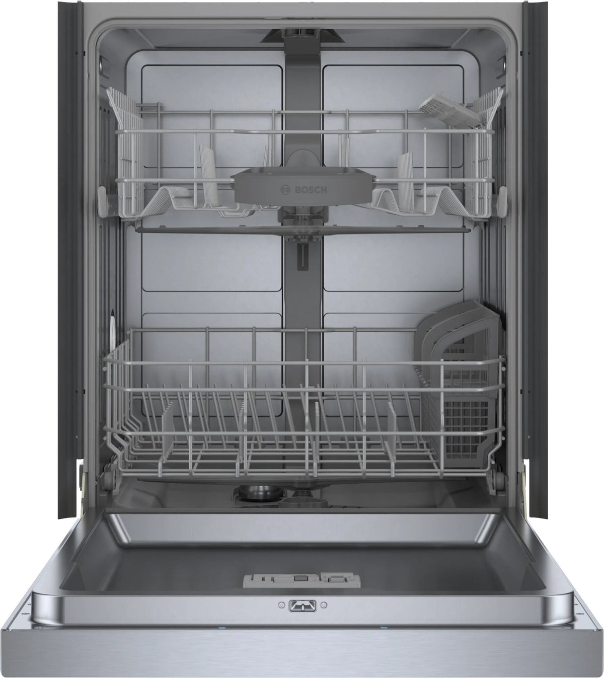 Bosch 50 dBA Built In Dishwasher in Stainless SHE3AEM5N