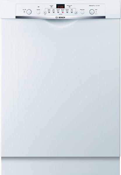 Bosch - 50 dBA Built In Dishwasher in White - SHE3AR72UC