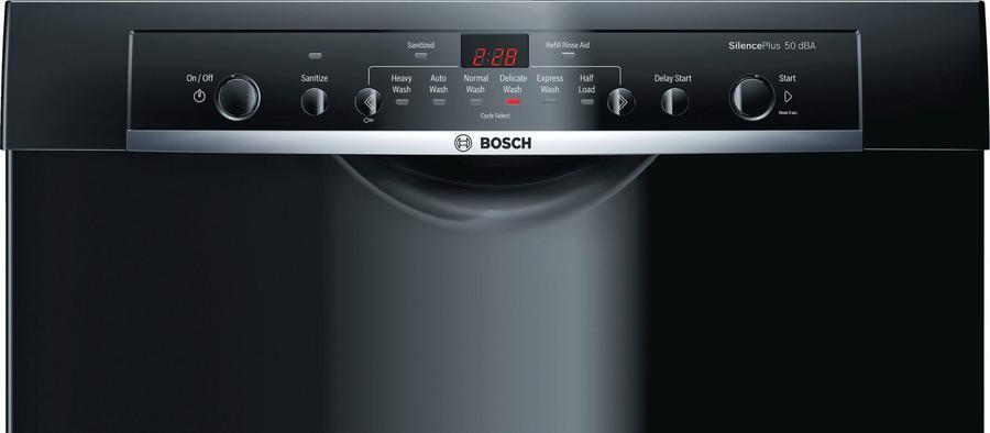Bosch - 50 dBA Built In Dishwasher in Black - SHE3AR76UC