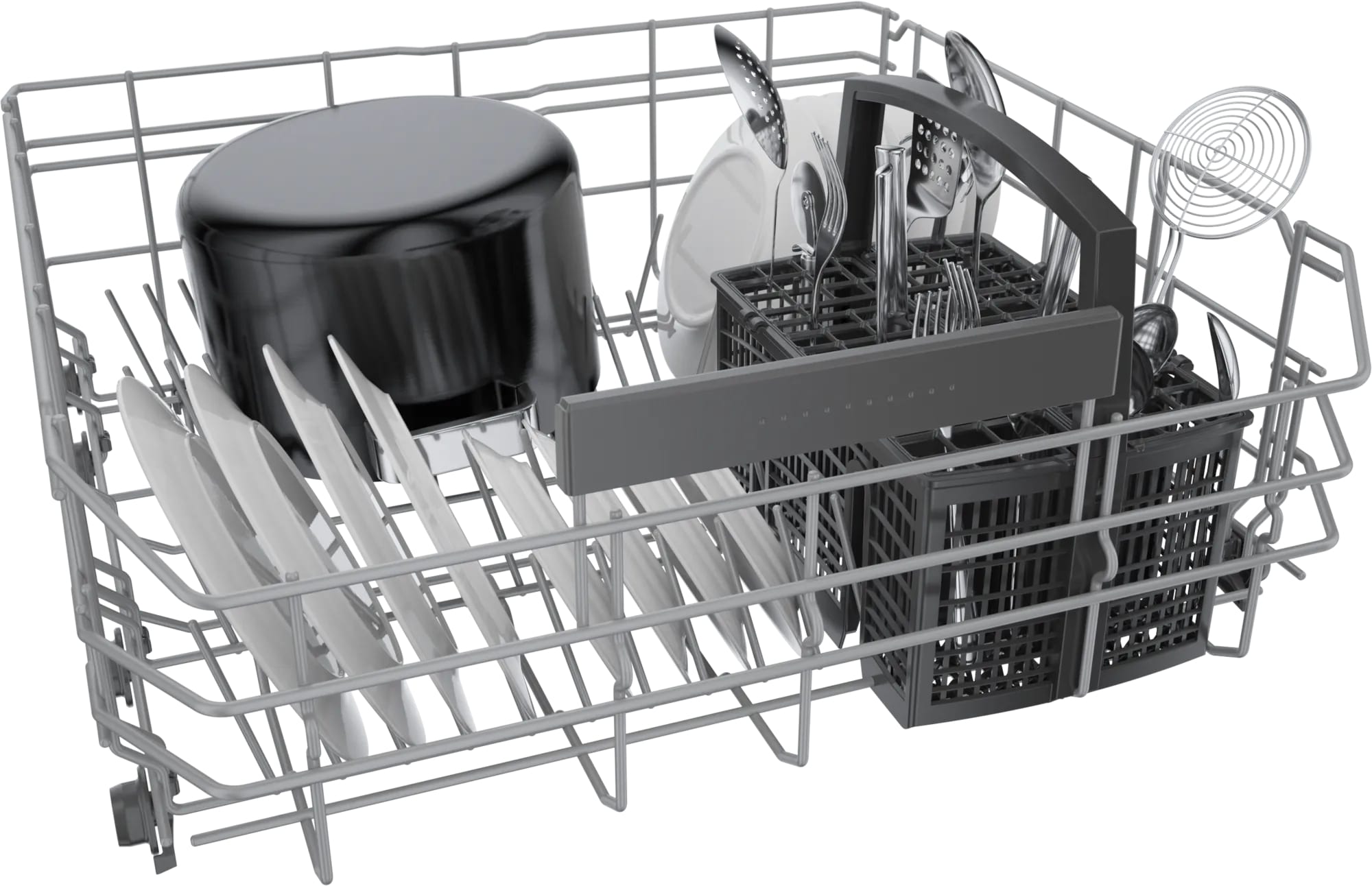 Bosch - 46 dBA Built In Dishwasher in Stainless - SHE53B75UC