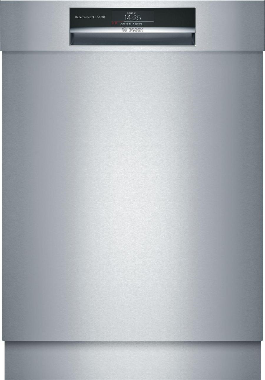Bosch - 38 dBA Built In Dishwasher in Stainless - SHE89PW75N
