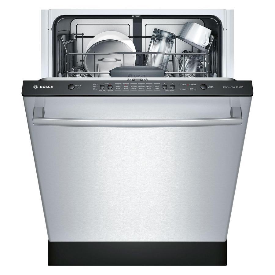 Bosch - 50 dBA Built In Dishwasher in Stainless - SHX3AR75UC