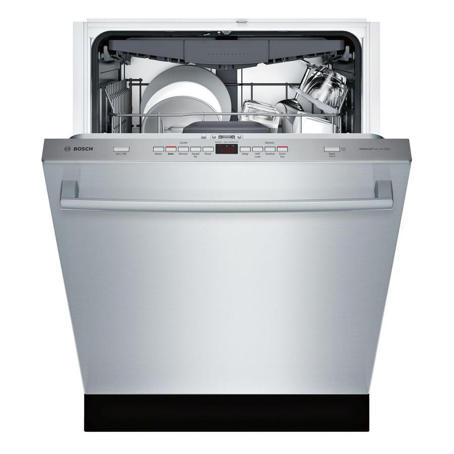 Bosch - 44 dBA Built In Dishwasher in Stainless - SHXM63W55N