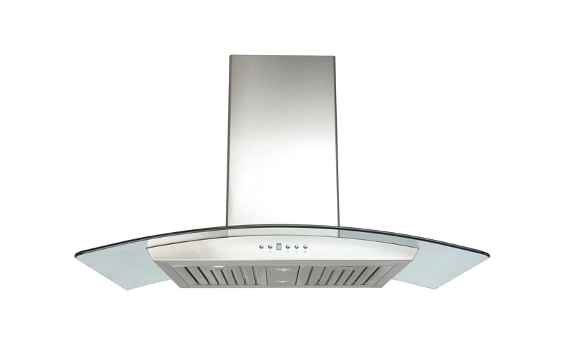 Cyclone - 35.5 Inch 600 CFM Island Range Vent in Stainless - SIB52136