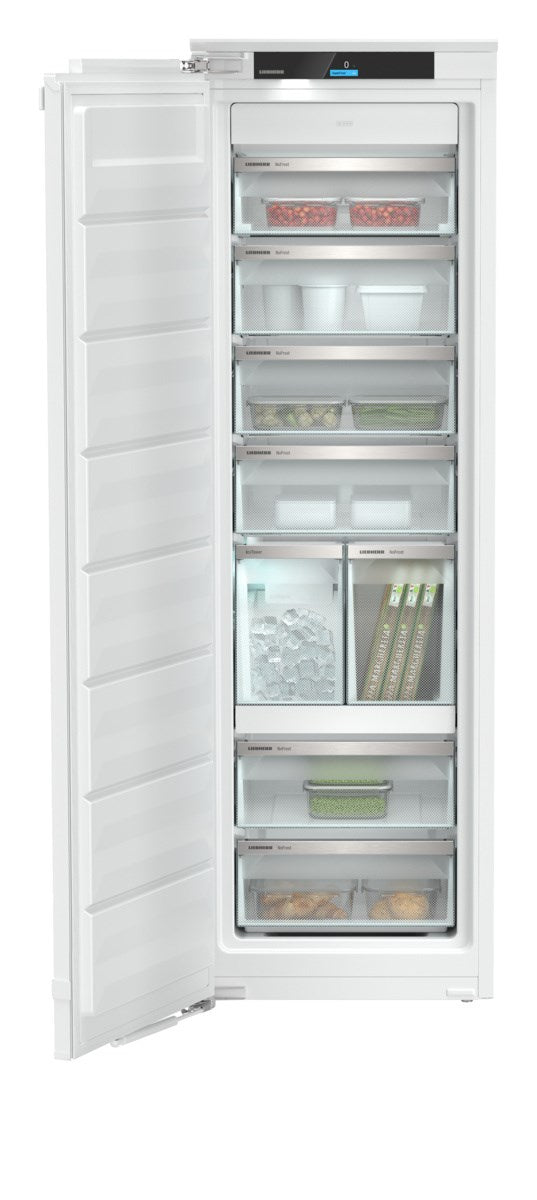 Liebherr - 7.5 cu. Ft  Upright Freezer in Stainless - SIF5181