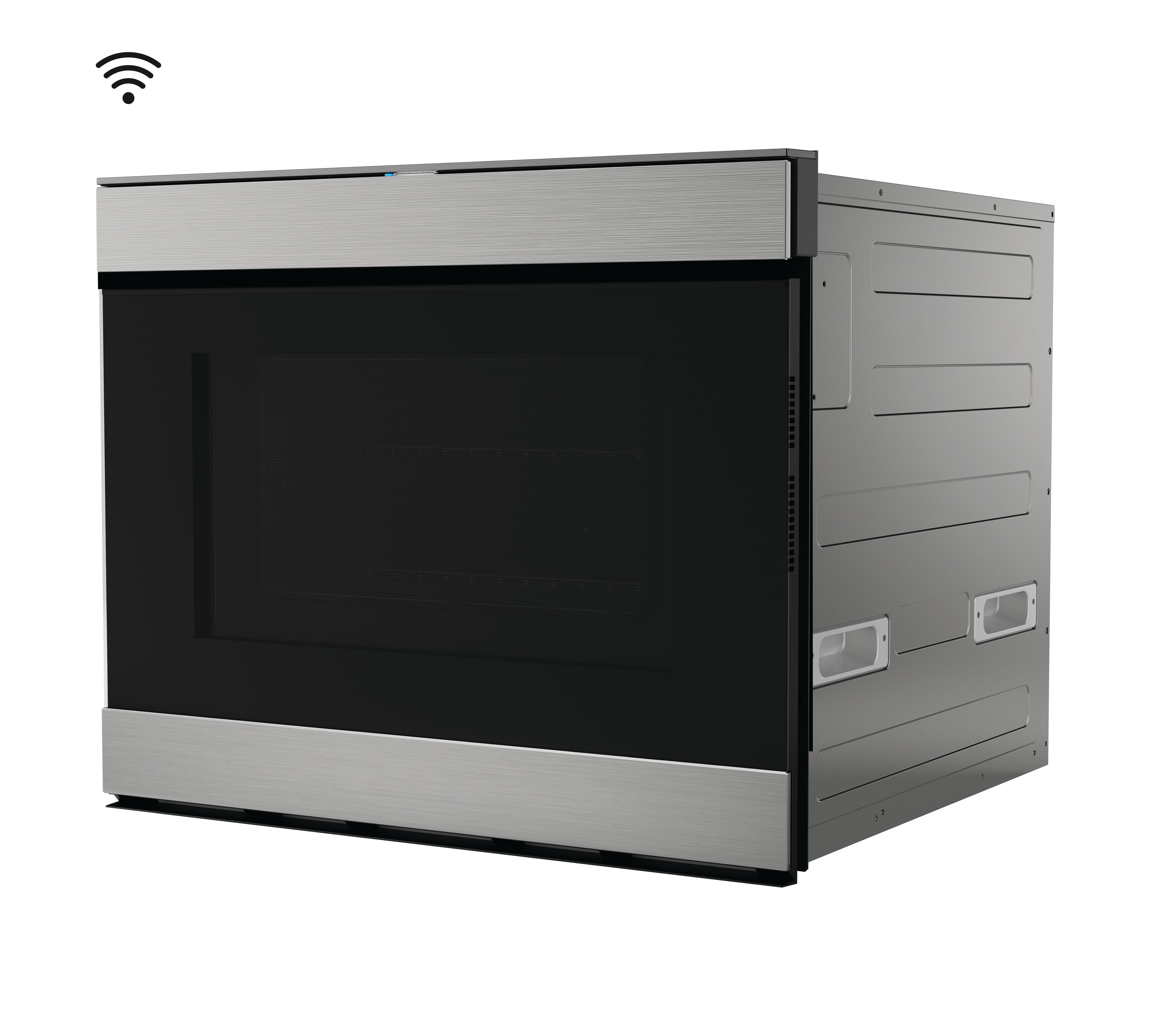Sharp - 1.4 cu. Ft  Built In Microwave in Stainless - SMD2499FSC