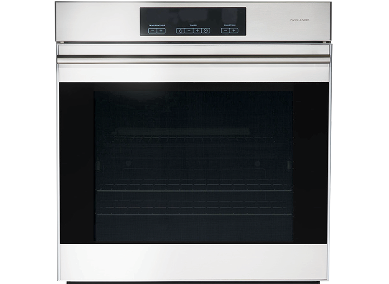 Porter & Charles - 3.24 cu. ft Single Wall Oven in Stainless - SOPS60EL
