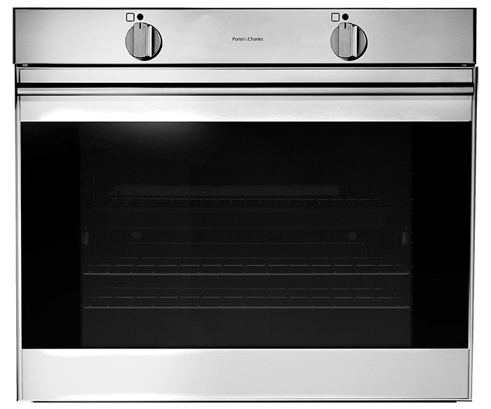 Porter & Charles - 4.3 cu. ft Single Wall Oven in Stainless - SOPS76ECO
