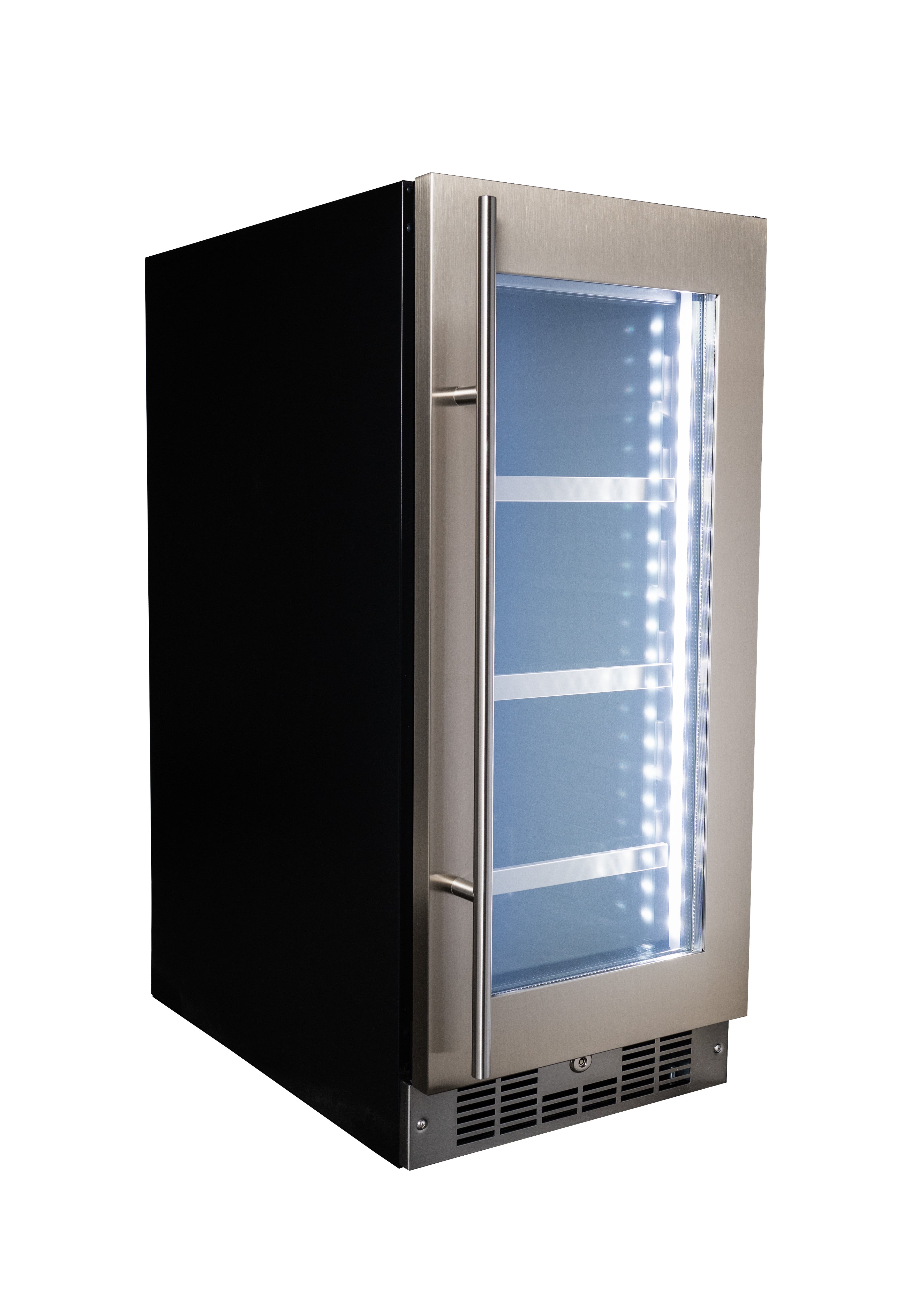 Silhouette - 14.9 Inch 3.3 cu. ft Beverage Centre Refrigerator in Stainless - SPRBC031D1SS