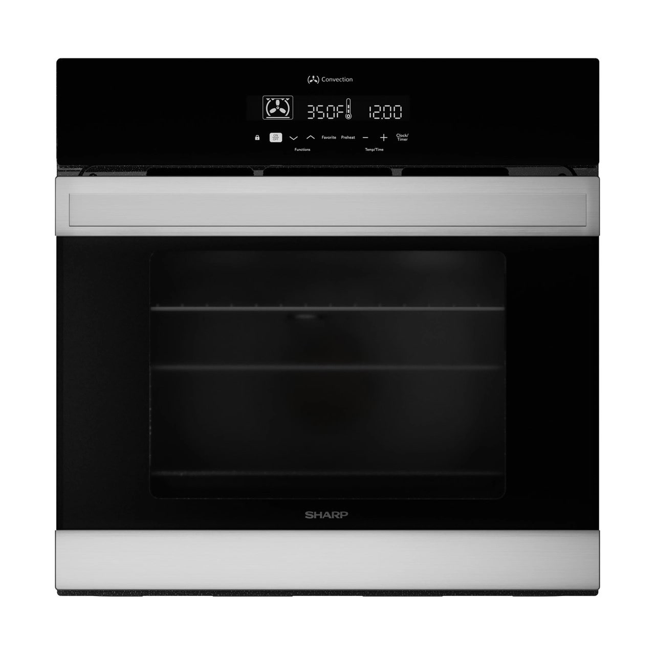 Sharp - 32.2 cu. ft Single Wall Oven in Stainless - SWA2450GS