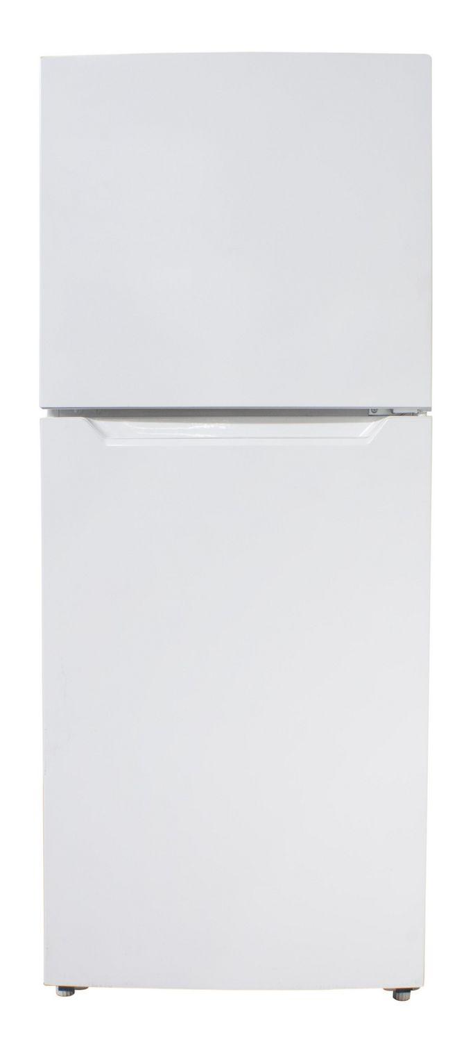 Simplicity - 23.4375 Inch 11.6 cu. ft Top Mount Refrigerator in White - SYFF116B1WR
