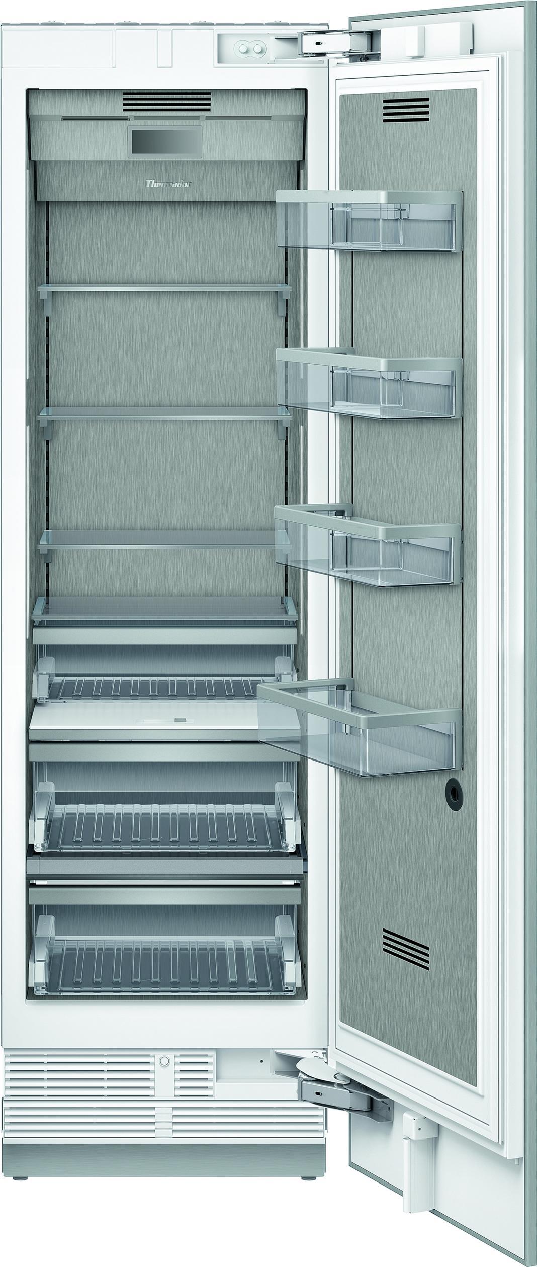Thermador - 23.75 Inch 13 cu. ft Built In / Integrated All Fridge Refrigerator in Panel Ready - T24IR905SP