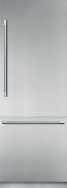 Thermador - 29.75 Inch 16 cu. ft Built In / Integrated Bottom Mount Refrigerator in Stainless - T30BB925SS