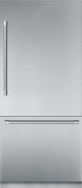 Thermador - 35.75 Inch 19.6 cu. ft Built In / Integrated Bottom Mount Refrigerator in Stainless - T36BB925SS