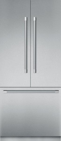 Thermador - 35.75 Inch 19.4 cu. ft Built In / Integrated French Door Refrigerator in Stainless - T36BT925NS