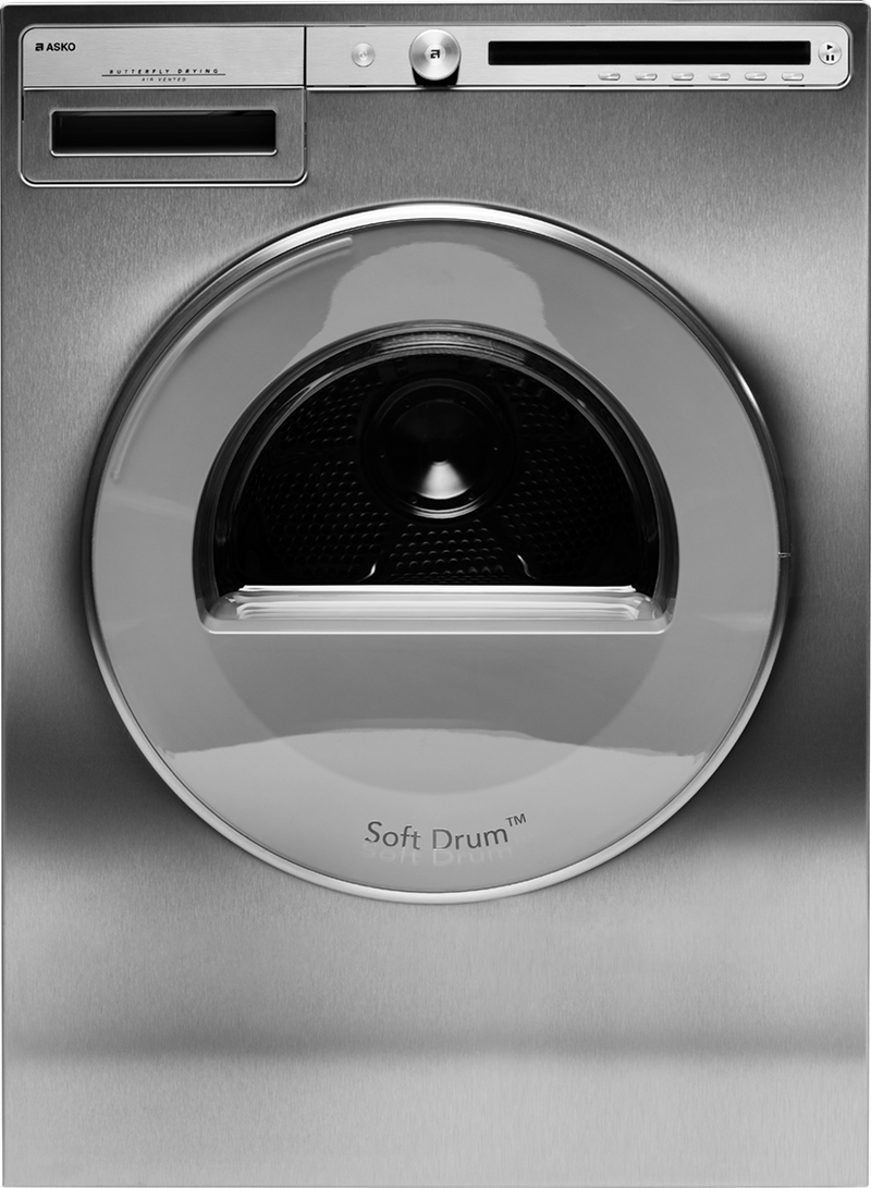 Asko - 5.1 cu. Ft  Electric Dryer in Grey - T411VDT