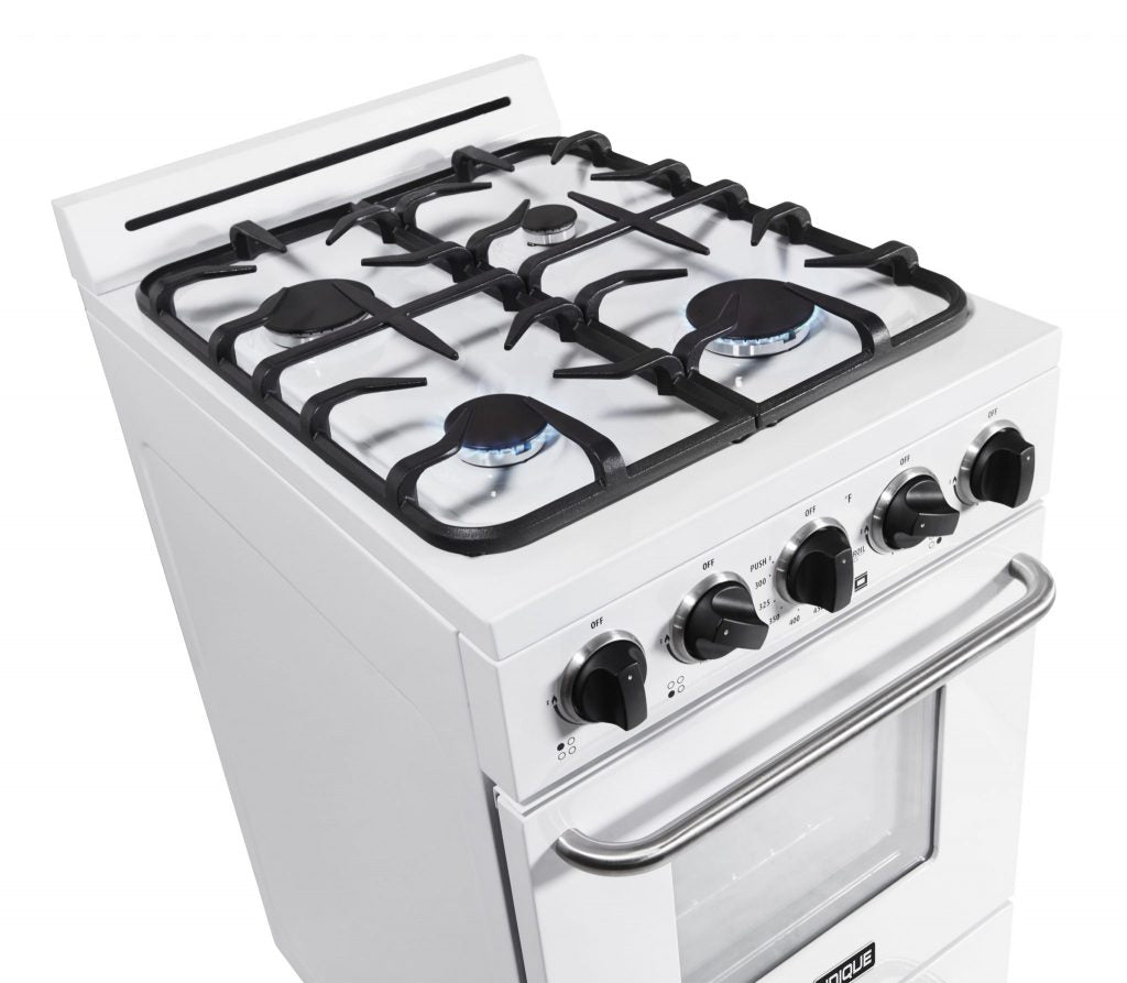 Unique Appliances ft Off-Grid Gas Range in White UGP-20G O