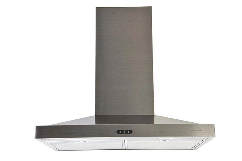 Venmar - 30 Inch 600 CFM Wall Mount and Chimney Range Vent in Black Stainless - VCS55030BSL