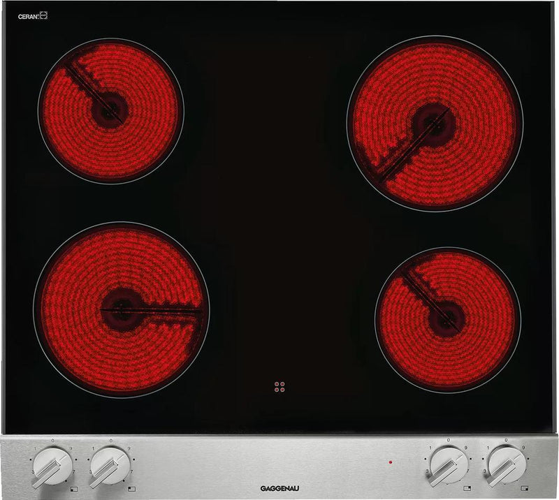 Gaggenau - 22.8 inch wide Electric Cooktop in Black - VE260614